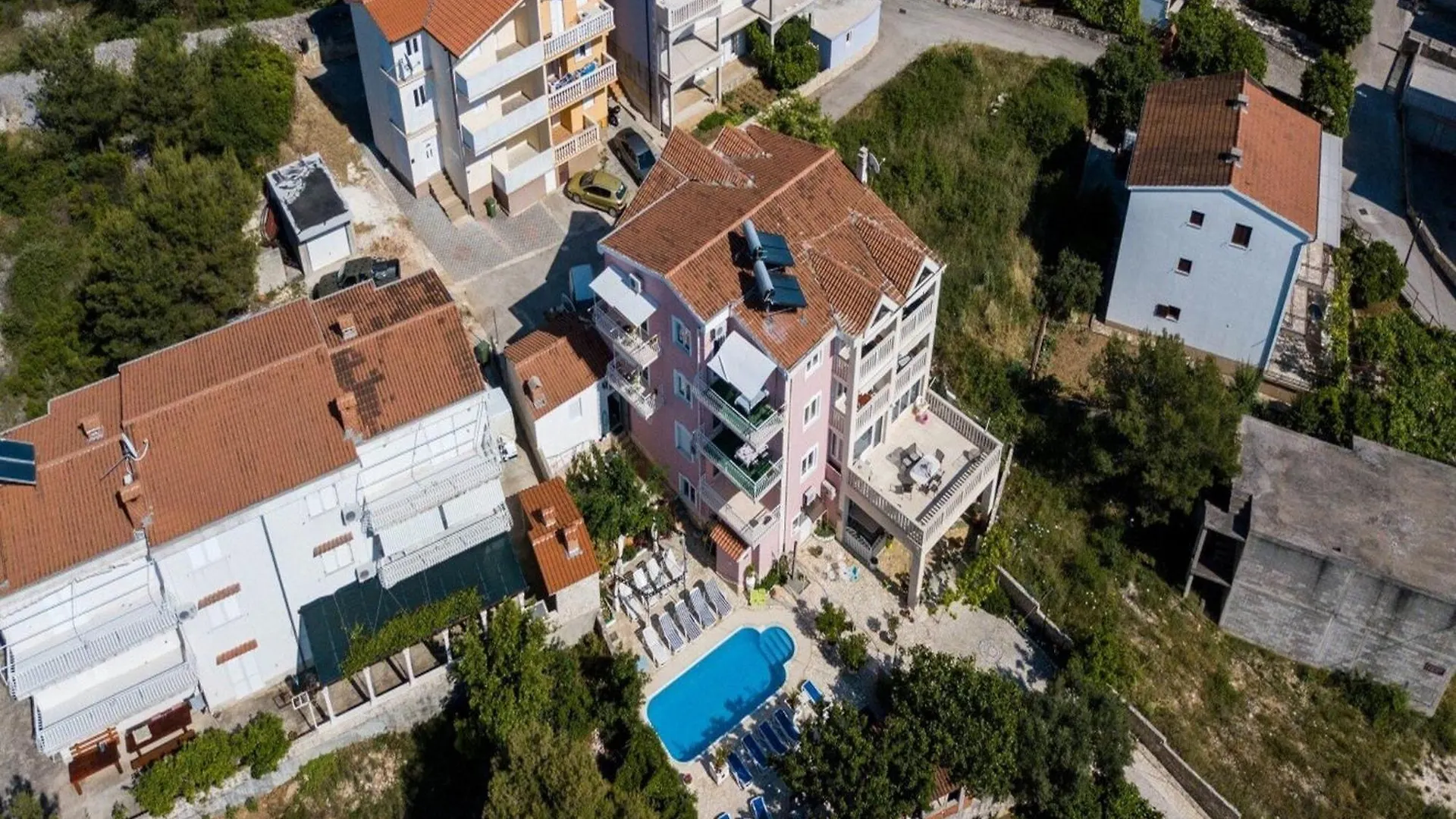 Villa Stil - One Bedroom Apartment With Balcony And Sea View 102 Trogir 0*,  Croatia